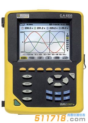 法国CA CA8335 三相电能质量分析仪.jpg 法国CA CA8335 三相电能质量分析仪.jpg