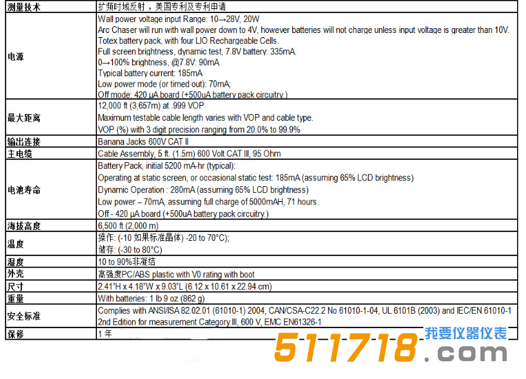 1548129089483172.png 美国T3 Innovation AC120电缆故障测试仪技术参数.png
