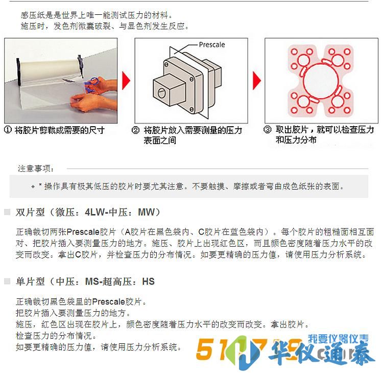 1645522091793546.jpg 日本富士 LLW超低压感压纸-使用方法图2.jpg